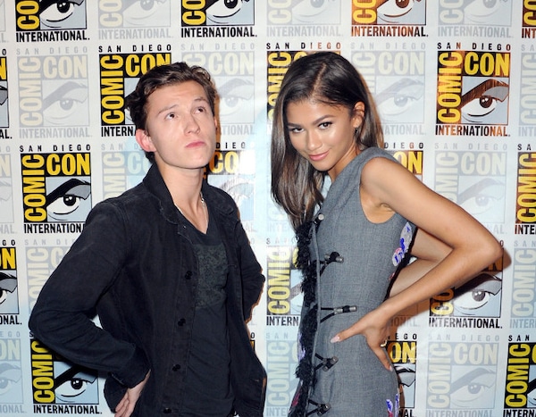 Tom Holland & Zendaya from Look Back at These Marvel Stars' Comic-Con